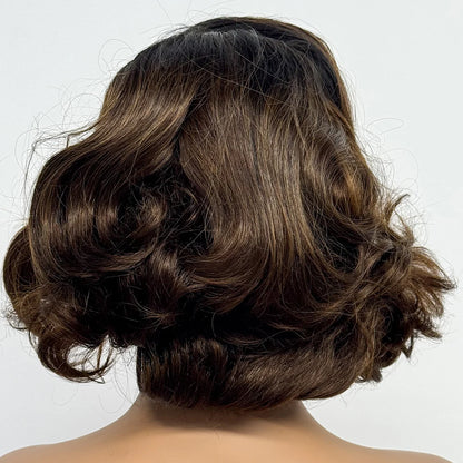 The Voluptuous Short Bob — 5x5 Lace Closure Loose Bouncy Wig (Density 230%)
