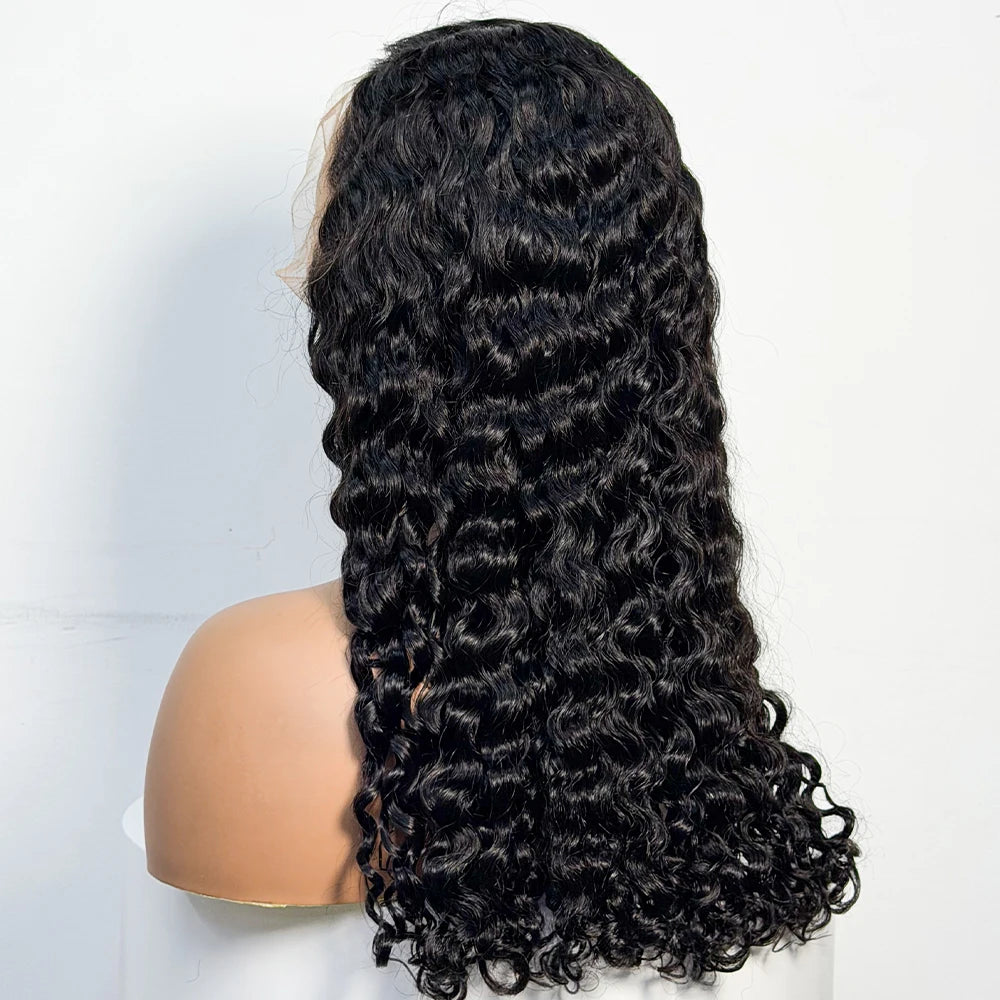 The Luminous Ocean — 13x4 Lace Frontal Water Wave Highlighted Wig (Density 300%)