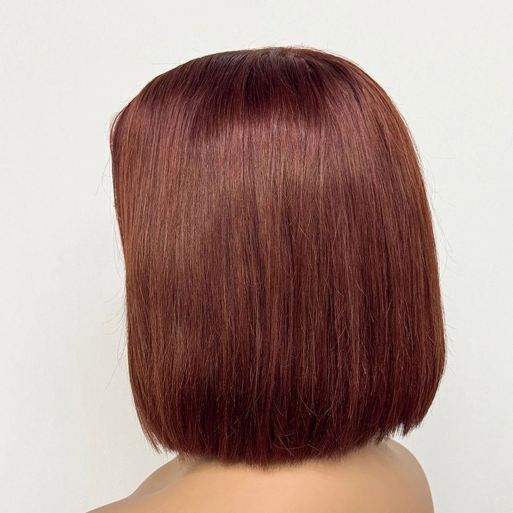 Le Carré Céleste — Perruque Bob 2x6 HD Lace Closure Bone Straight (Densité 250%)