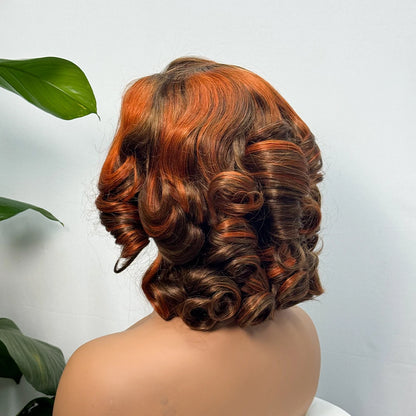 The Divine Curl — 5x5 Lace Closure Loose Bouncy Wig (Supreme Density 330%)