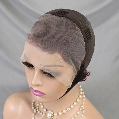 La Pixie Divine — Perruque 13x4 Lace Frontal Kinky Curly (Densité 180%)
