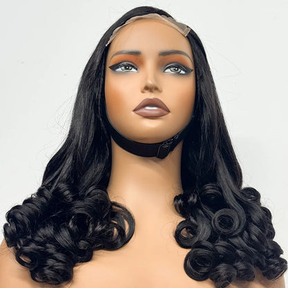 La Volcanique Spirale — Perruque 5x5 HD Lace Closure Spiral Curl (Densité Suprême 300% - 22")