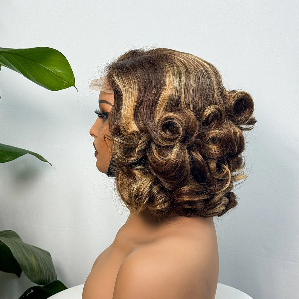 The Divine Curl — 5x5 Lace Closure Loose Bouncy Wig (Supreme Density 330%)