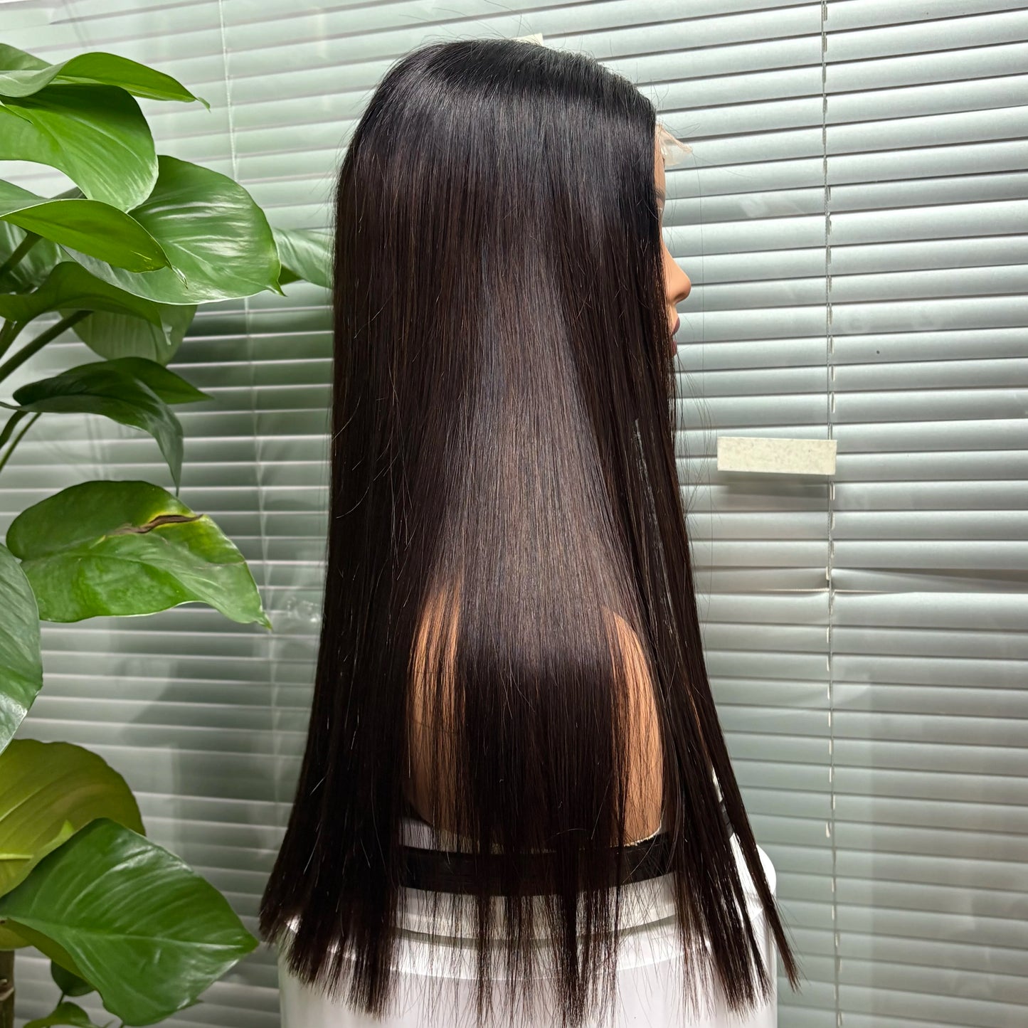 The Divine Straight — 2x6 HD Lace Closure Colored Wig (Density 300%)