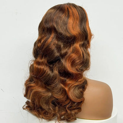 La Somptueuse Ondulée — Perruque 5x5 Lace Closure Loose Wave (Densité Suprême 330% - 20")