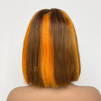 Le Carré Céleste — Perruque Bob 2x6 HD Lace Closure Bone Straight (Densité 250%)