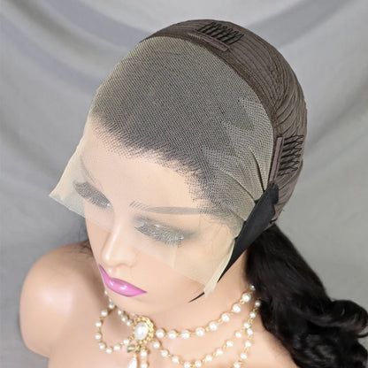 La Volcanique Fumi — Perruque 13x4 HD Lace Frontal Loose Bouncy (Densité 300%)