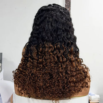 The Captivating Water Wave — 4x4 HD Lace Closure Wavy Wig (Density 280%)