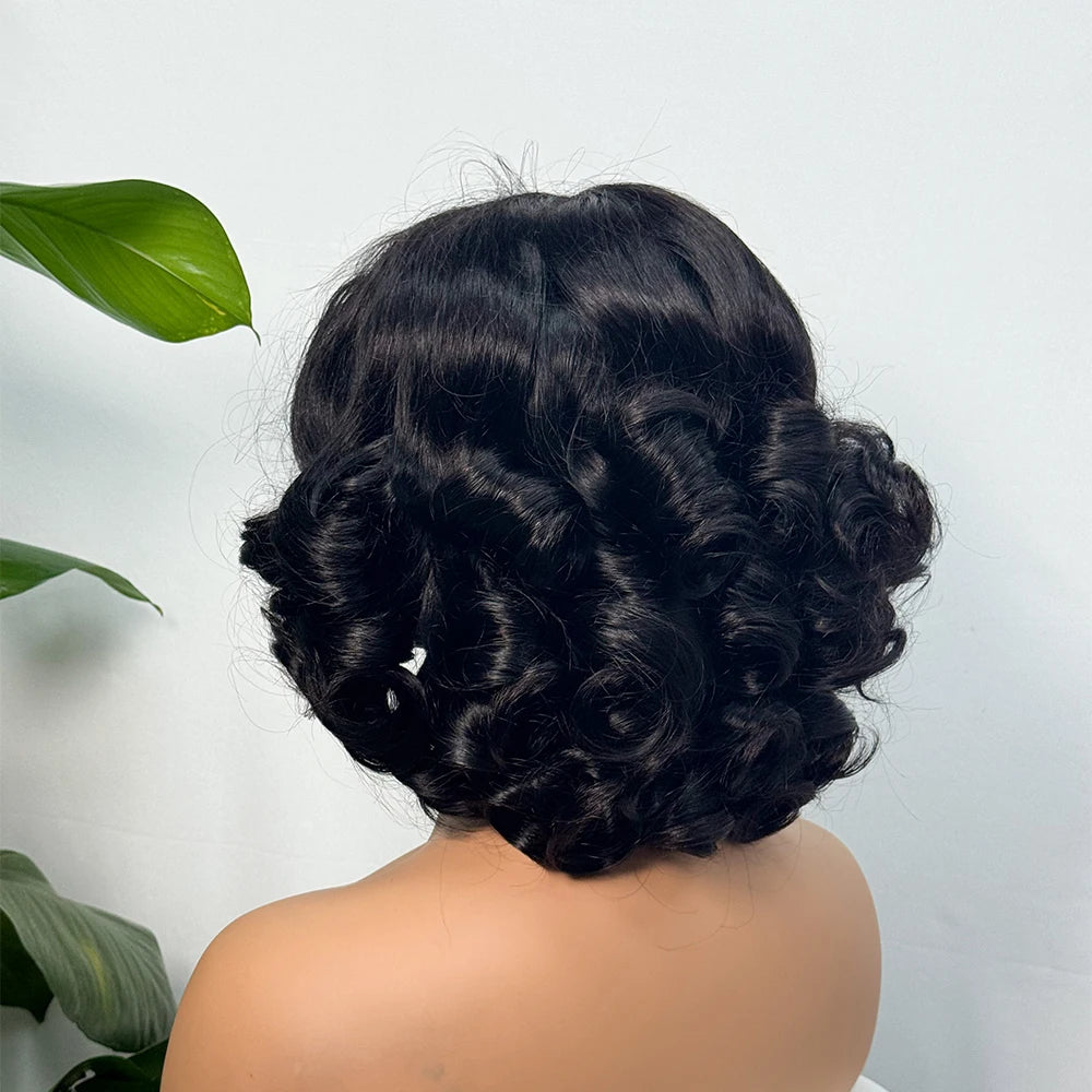 The Divine Curl — 5x5 Lace Closure Loose Bouncy Wig (Supreme Density 330%)