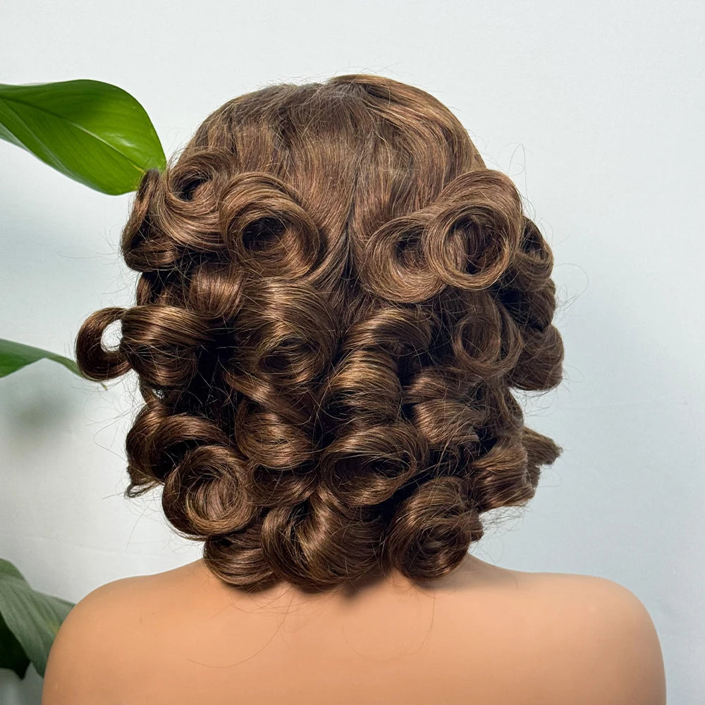 The Divine Curl — 5x5 Lace Closure Loose Bouncy Wig (Supreme Density 330%)