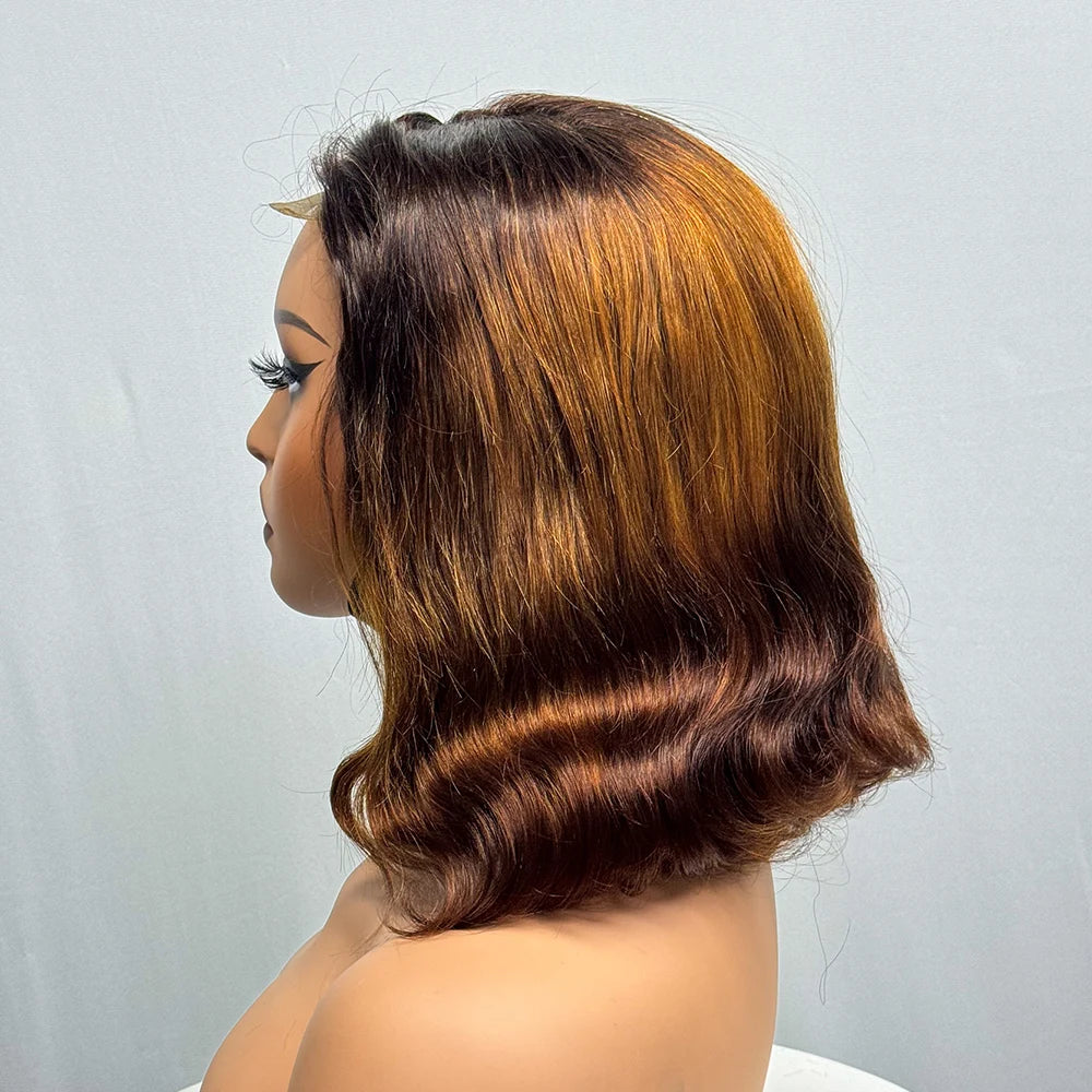 La Voluptueuse Body Wave — Perruque 4x4 Lace Closure Ondulée (Densité 230%)