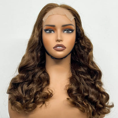La Somptueuse Ondulée — Perruque 5x5 Lace Closure Loose Wave (Densité Suprême 330% - 20")