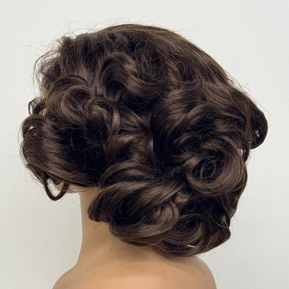 La Parisienne Bouncy — Perruque 5x5 HD Lace Closure Carré Loose Wave (Densité 250% - 14")