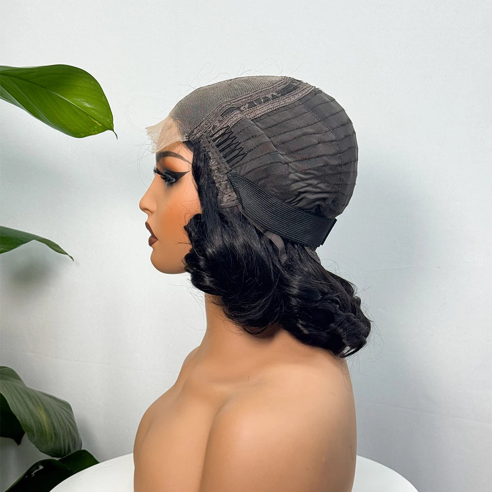 The Divine Curl — 5x5 Lace Closure Loose Bouncy Wig (Supreme Density 330%)