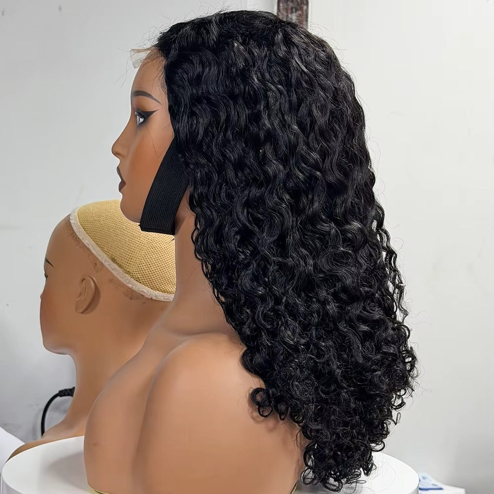 The Captivating Water Wave — 4x4 HD Lace Closure Wavy Wig (Density 280%)