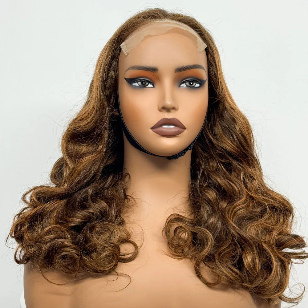 La Somptueuse Ondulée — Perruque 5x5 Lace Closure Loose Wave (Densité Suprême 330% - 20")