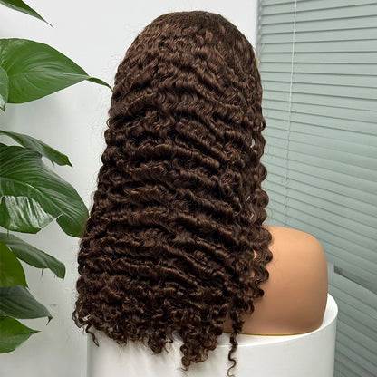 La Somptueuse Birmane — Perruque 5x5 Lace Closure Deep Curly (Densité 300%)