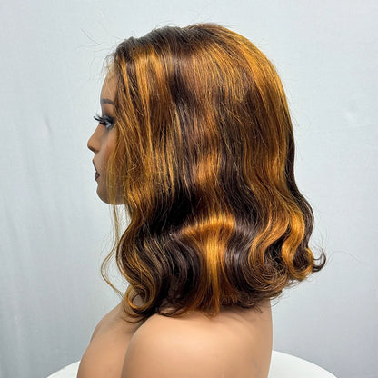La Voluptueuse Body Wave — Perruque 4x4 Lace Closure Ondulée (Densité 230%)