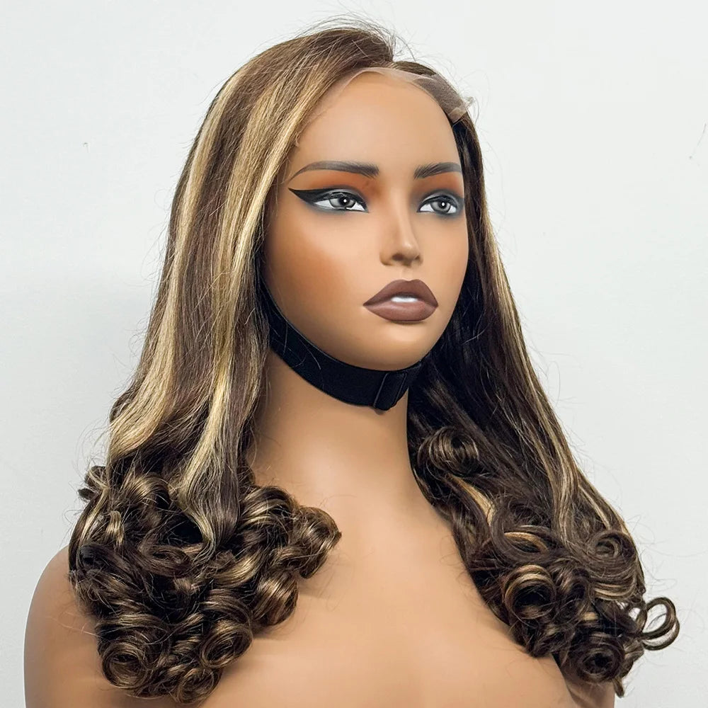 La Volcanique Spirale — Perruque 5x5 HD Lace Closure Spiral Curl (Densité Suprême 300% - 22")