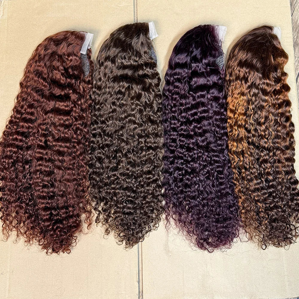 The Supreme Cascade — 4x4 HD Lace Closure Deep Water Wave Wig (Supreme Density 300% - 28")