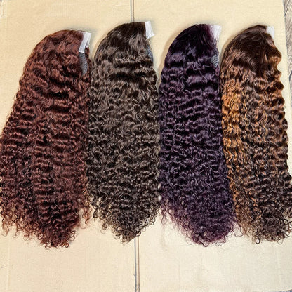 The Supreme Cascade — 4x4 HD Lace Closure Deep Water Wave Wig (Supreme Density 300% - 28")