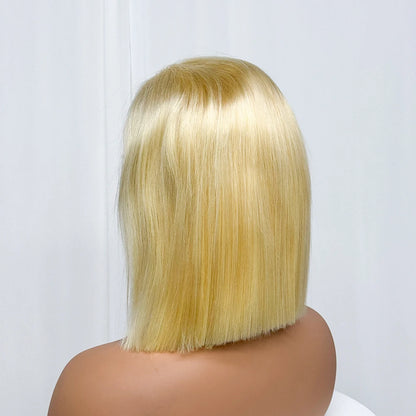 The Solar Icon — 13x4 Lace Frontal Blunt Bob Blonde #613 Wig (Supreme Density 300%)