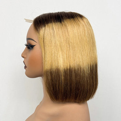 Le Carré Céleste — Perruque Bob 2x6 HD Lace Closure Bone Straight (Densité 250%)