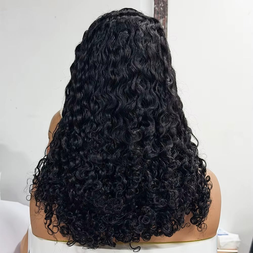 The Captivating Water Wave — 4x4 HD Lace Closure Wavy Wig (Density 280%)