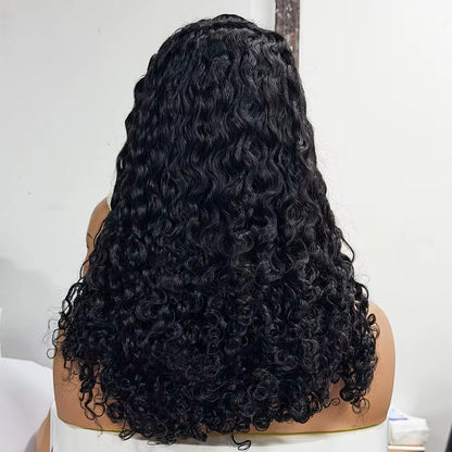 The Captivating Water Wave — 4x4 HD Lace Closure Wavy Wig (Density 280%)