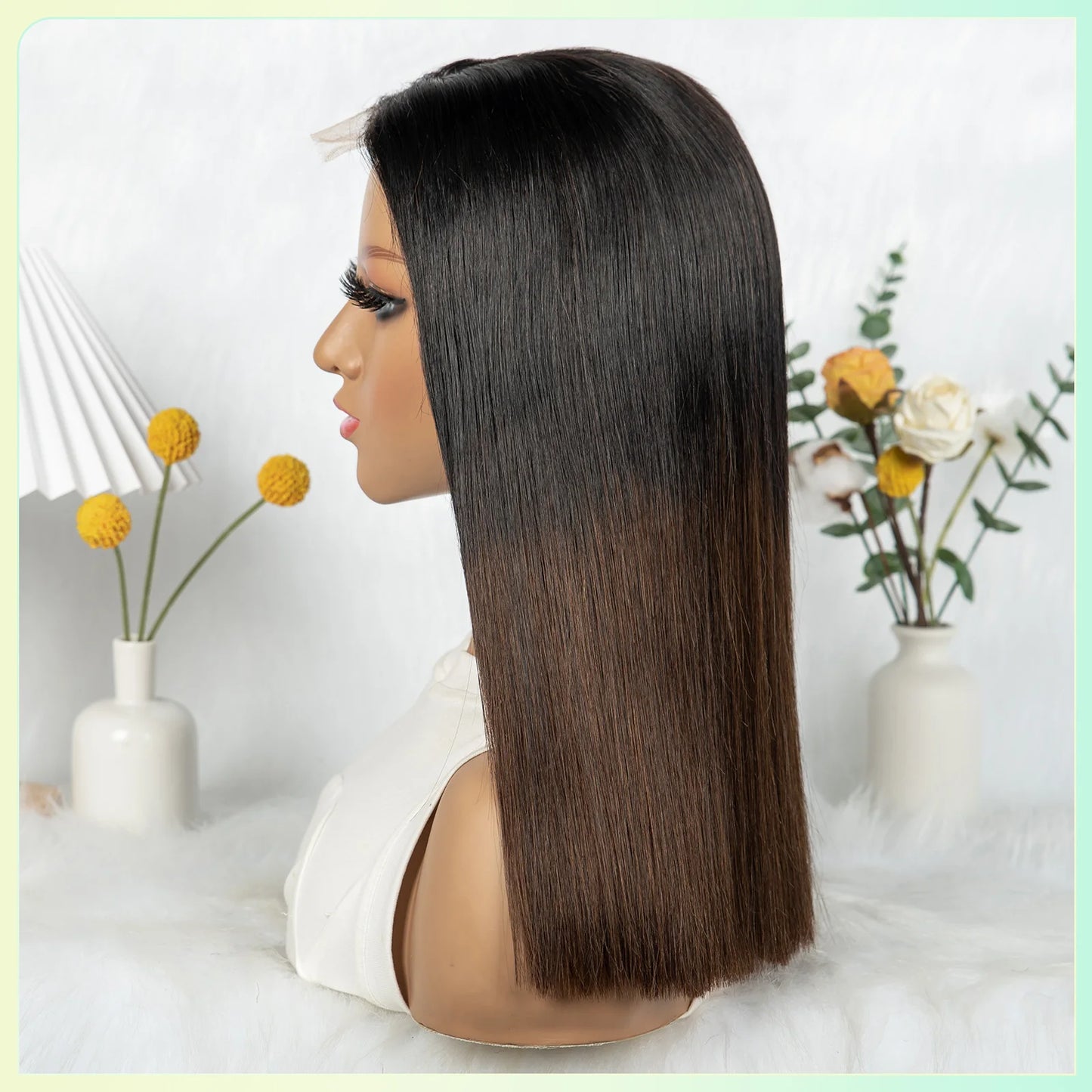 Le Carré Impérial — Perruque 2x6 HD Lace Bob Raw Hair Vietnamien