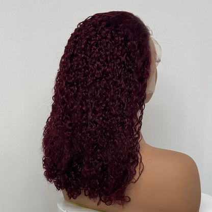 The Pixie Crown — 13x4 Lace Frontal Short Kinky Curly Wig (Density 300%)