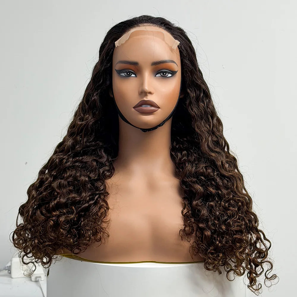 La Somptueuse Curly — Perruque 5x5 HD Lace Closure Super Curly (Densité Suprême 300%)