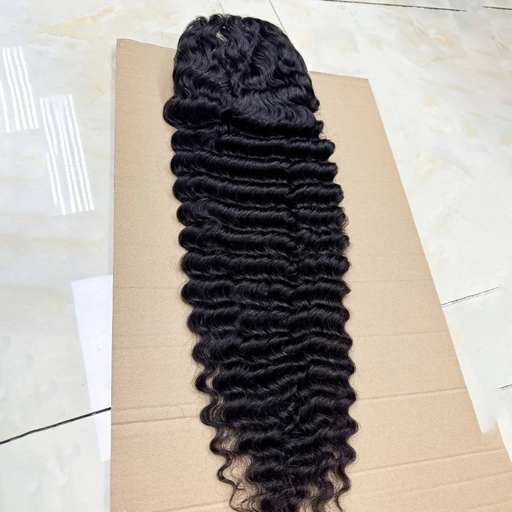 La Sirène Absolue — Perruque 5x5 HD Lace Frontal Deep Wave (Densité Suprême 300%)
