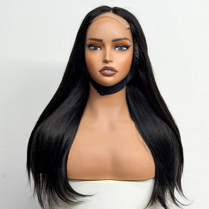 The Majestic Smooth — 4x4 Lace Closure Straight Wig (Supreme Density 280% - 22")