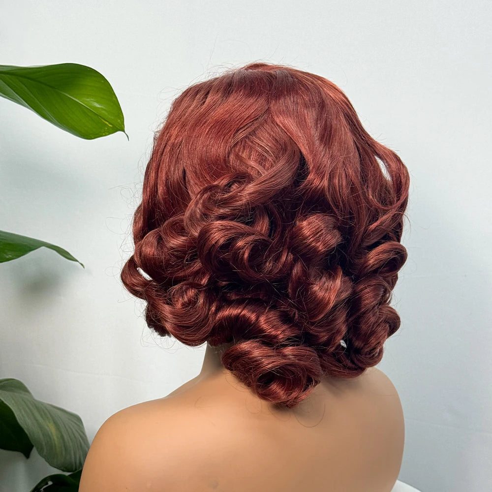 The Divine Curl — 5x5 Lace Closure Loose Bouncy Wig (Supreme Density 330%)