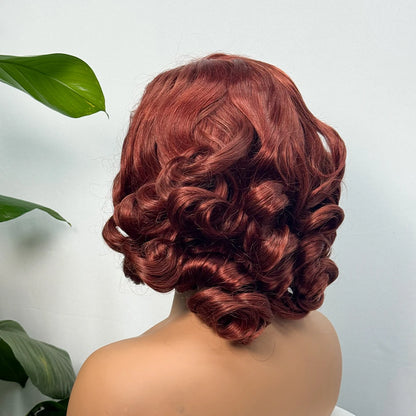 The Divine Curl — 5x5 Lace Closure Loose Bouncy Wig (Supreme Density 330%)