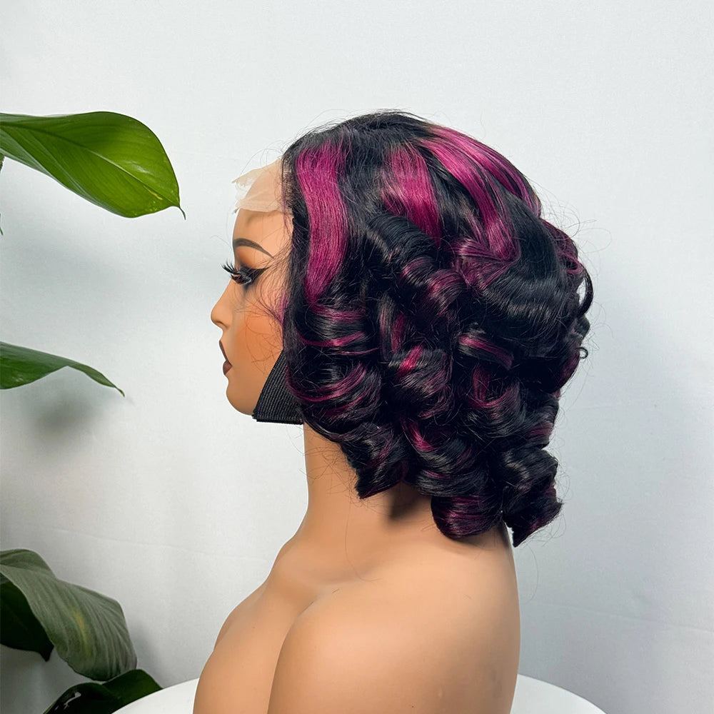 The Divine Curl — 5x5 Lace Closure Loose Bouncy Wig (Supreme Density 330%)
