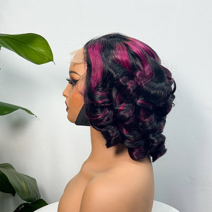The Divine Curl — 5x5 Lace Closure Loose Bouncy Wig (Supreme Density 330%)