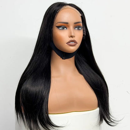 The Majestic Smooth — 4x4 Lace Closure Straight Wig (Supreme Density 280% - 22")