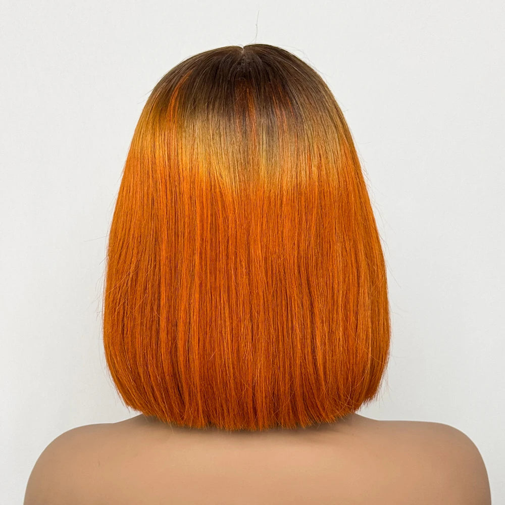 Le Carré Céleste — Perruque Bob 2x6 HD Lace Closure Bone Straight (Densité 250%)