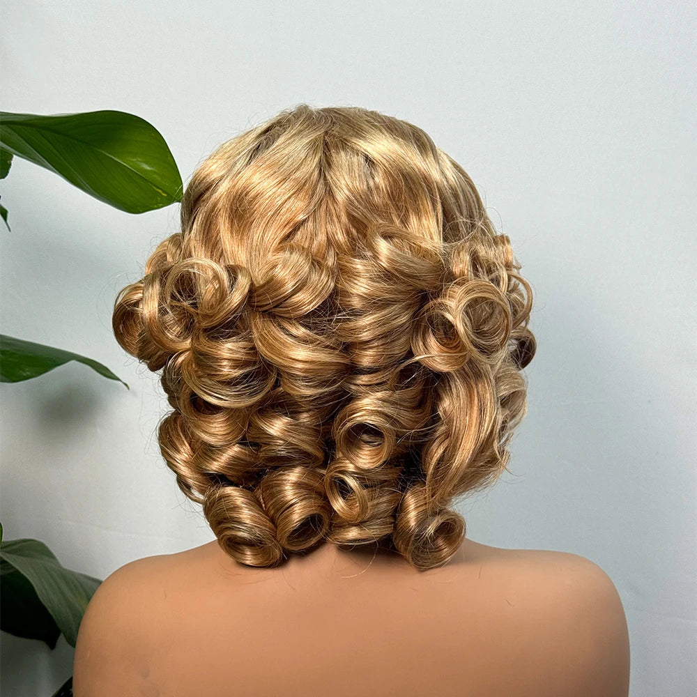 The Divine Curl — 5x5 Lace Closure Loose Bouncy Wig (Supreme Density 330%)