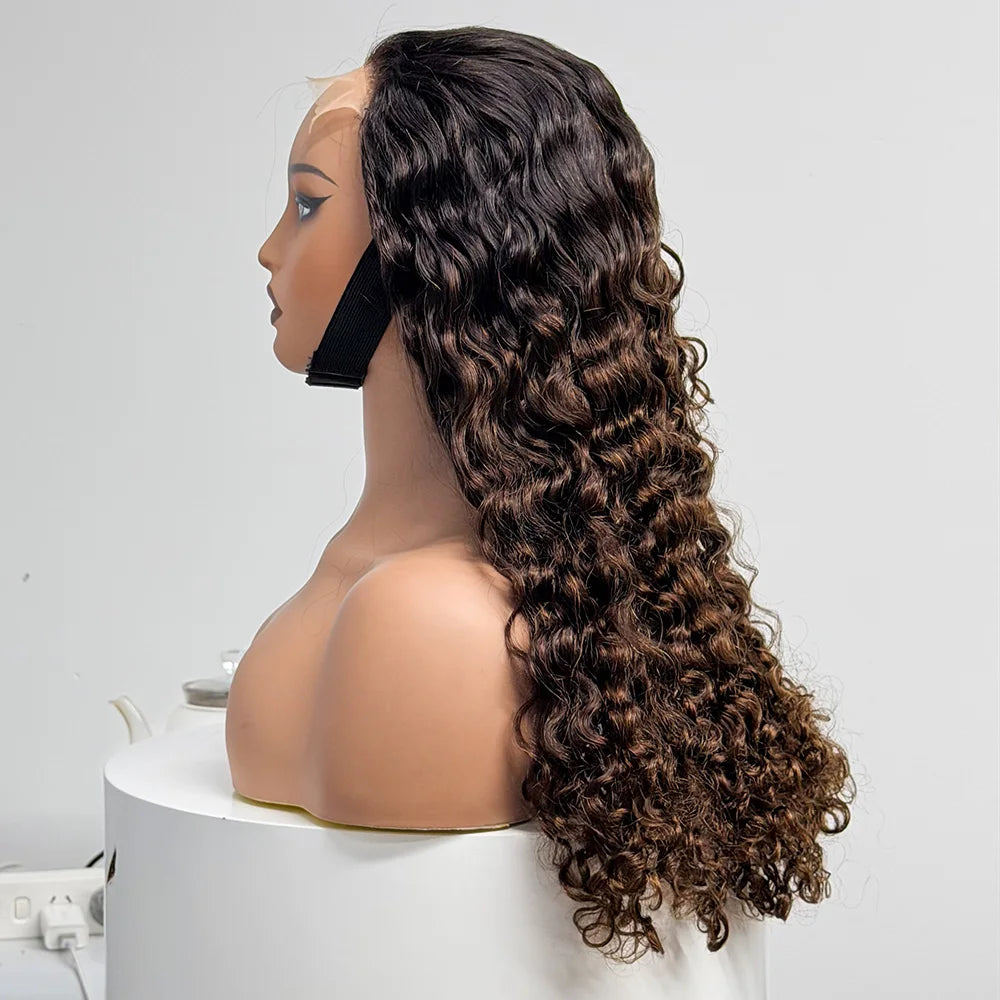 La Somptueuse Curly — Perruque 5x5 HD Lace Closure Super Curly (Densité Suprême 300%)