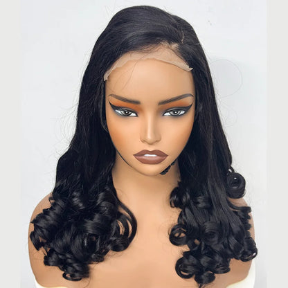 La Volcanique Spirale — Perruque 5x5 HD Lace Closure Spiral Curl (Densité Suprême 300% - 22")