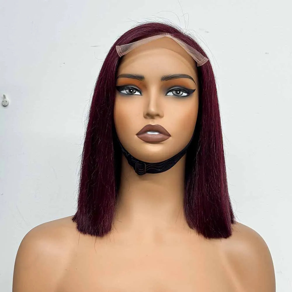 Le Bob C-Part — Perruque Carré 5x5 HD Lace Closure Bone Straight (Densité Suprême 280%)