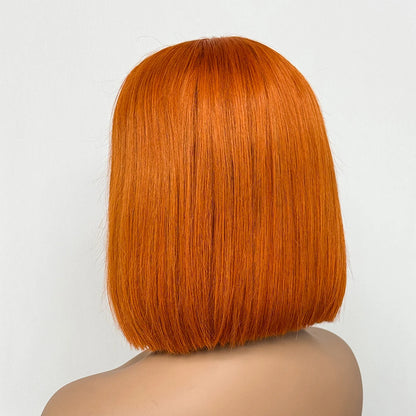 Le Carré Céleste — Perruque Bob 2x6 HD Lace Closure Bone Straight (Densité 250%)
