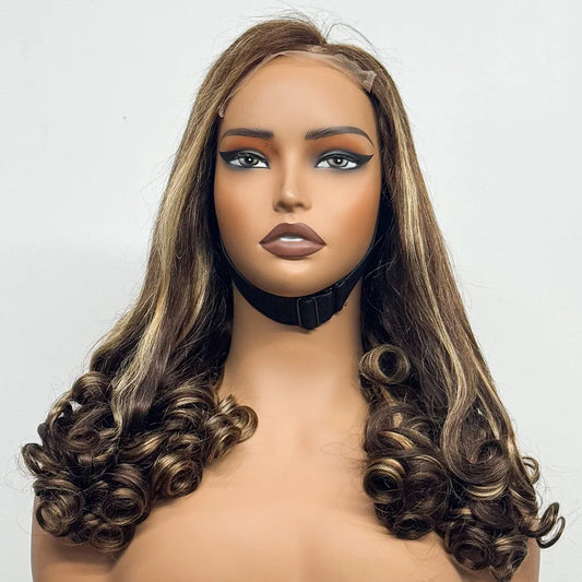 The Volcanic Spiral — 5x5 HD Lace Closure Spiral Curl Wig (Supreme Density 300% - 22")