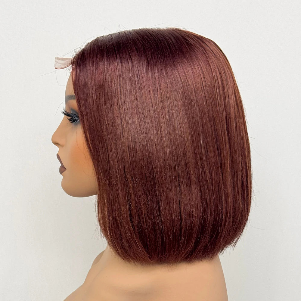 Le Carré Céleste — Perruque Bob 2x6 HD Lace Closure Bone Straight (Densité 250%)