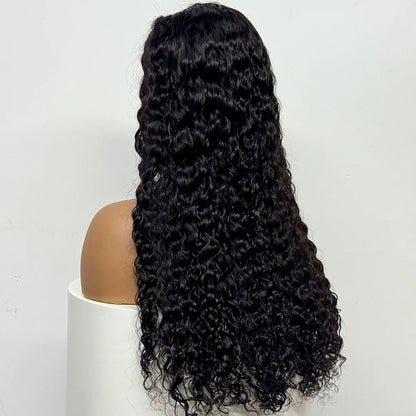 The Supreme Cascade — 4x4 HD Lace Closure Deep Water Wave Wig (Supreme Density 300% - 28")