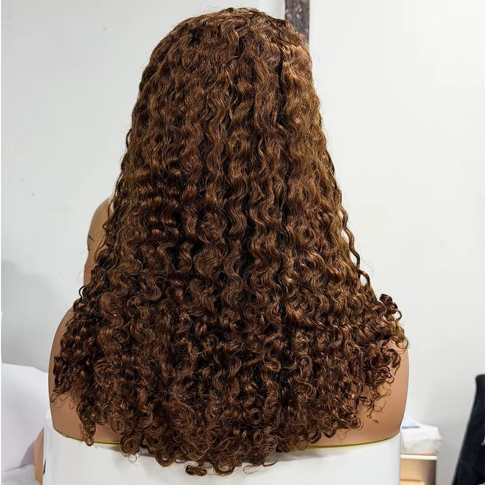 The Captivating Water Wave — 4x4 HD Lace Closure Wavy Wig (Density 280%)