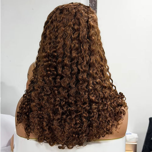 The Captivating Water Wave — 4x4 HD Lace Closure Wavy Wig (Density 280%)